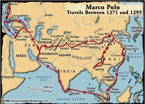 Image result for marco polo's travels